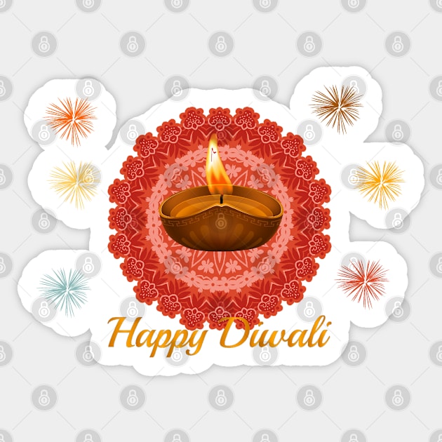 Happy Diwali Sticker by justrachna